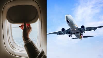 विमान टेकऑफ-लँडिंगवेळी खिडकीचं शटर का उघडायला सांगतात? जाणून घ्या