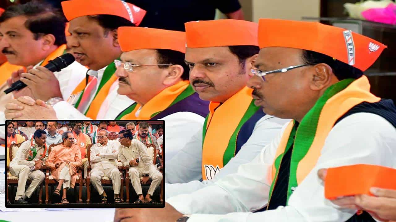 Maharashtra Politics : आगामी निवडणुकीसाठी भाजपचा मेगा प्लॅन, 'मविआ'तील नाराज अन् बडे नेते गळाला लागणार? Maharashtra Politics : आगामी निवडणुकीसाठी भाजपचा मेगा प्लॅन, 'मविआ'तील नाराज अन् बडे नेते गळाला लागणार?