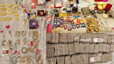 साडे 3 किलो सोनं, 2 किलो चांदी आणि 1 कोटी कॅश... IRS अधिकाऱ्याच्या घरात निघाला कुबेराचा खजिना; कुठे घडलं?