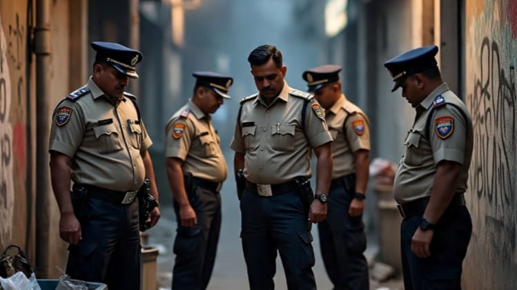 जालना जिल्ह्यातील घनसावंगी तालुक्यातल्या कुंभार पिंपळगाव येथून शनिवारी रात्री १० वाजेच्या सुमारास गावठी पिस्तूल आणि कुऱ्हाडीचा धाक दाखवून तरुणाचे अपहरण करून हत्या करण्यात आली आहे. (सांकेतिक फोटो, फोटो सौजन्य- मेटा एआय)