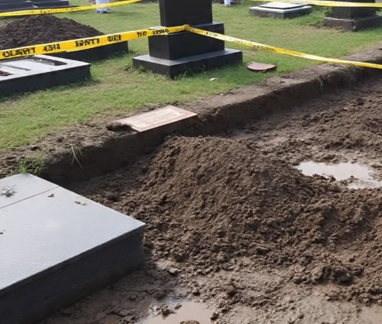 शाहिद पठाण टीव्ही ९ मराठी गोंदिया  : एका 40 वर्षीय विधवा महिलेचा संशयास्पद मृत्यू झाला असून या प्रकरणी गोंदियाच्या रावणवाडी पोलिसांनी खड्ड्यात पुरलेला मृतदेह बाहेर काढला आहे. (सांकेतिक फोटो, फोटो सौजन्य- मेटा एआय)