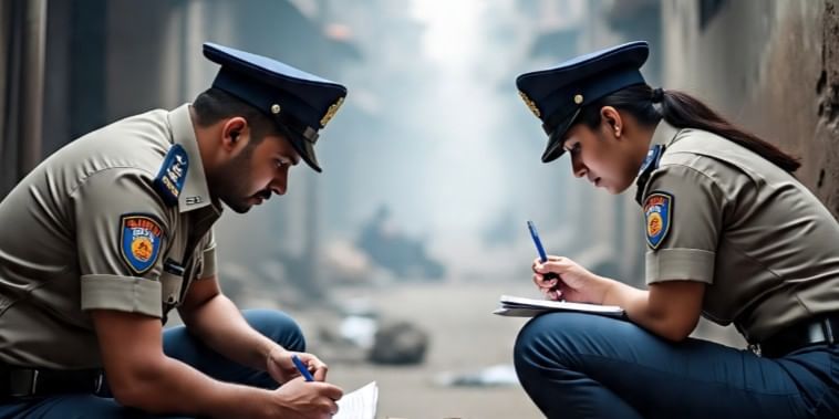 अपहरण झालेल्या सुरेश आर्दड यांचा आज सकाळी बुलढाणा जिल्ह्यातील किनगाव राजा पोलीस ठाण्याच्या हद्दीत तडेगाव-टाकरखेडा रोडवर शेतात मृतदेह आढळून आला आहे. (सांकेतिक फोटो, फोटो सौजन्य- मेटा एआय)