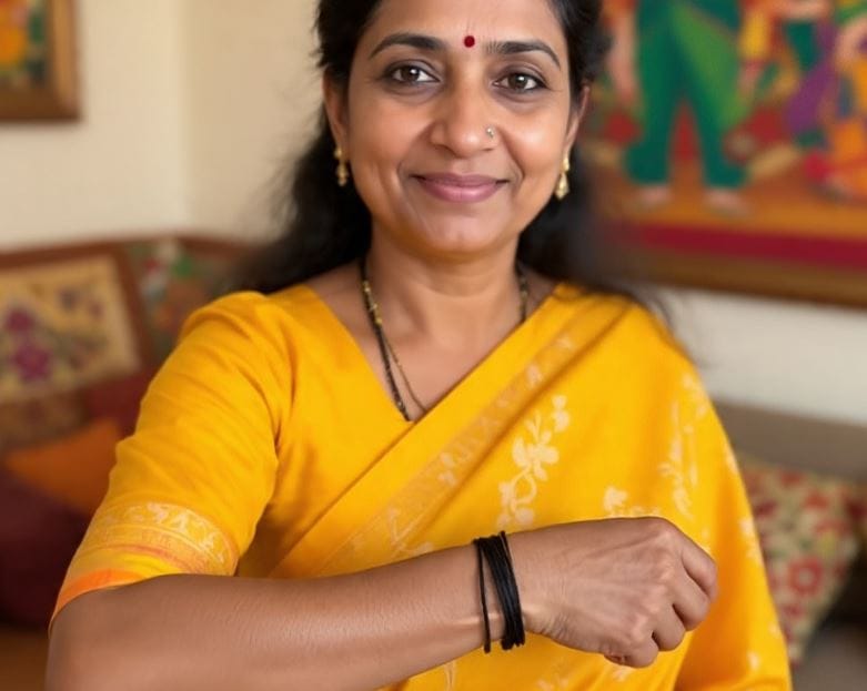 आजकाल अनेकजण हातात किंवा पायात काळा धागा बांधतात. काळ्या धाग्याचा संबंध शनी देवाशी आहे. (सांकेतिक फोटो, फोटो सौजन्य- मेटा एआय)