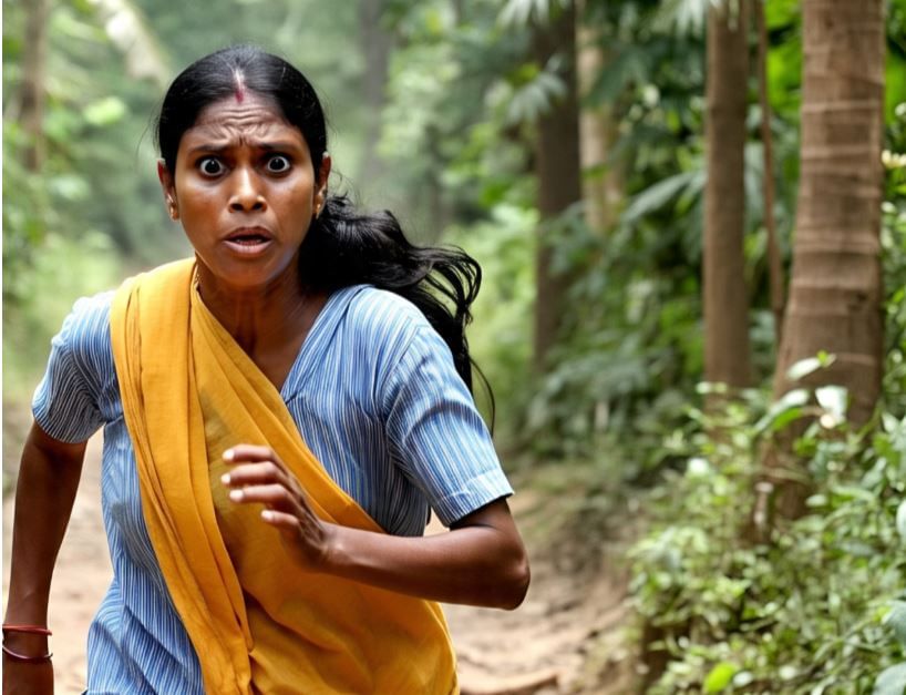 या महिलेला सकाळच्या सुमारास कामासाठी नेले होते. दुपारी ती महिला मृत अवस्थेत इमारतीमध्ये आढळून आली आहे. (सांकेतिक फोटो, फोटो सौजन्य- मेटा एआय)