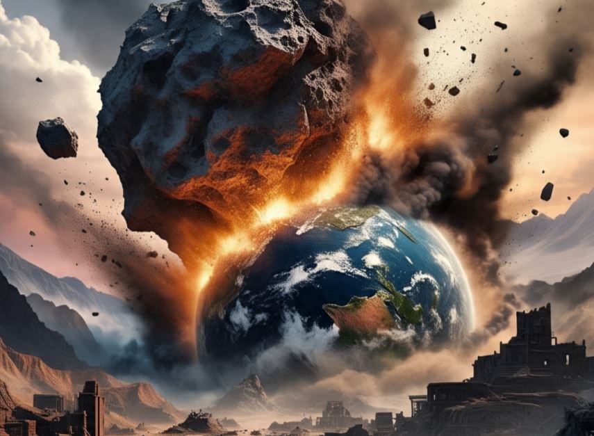 यातील काही उल्कापिंडांचा आकार 140 मीटरपेक्षा अधिक आहे. मंगळ आणि गुरू ग्रहांच्या भोवती असणाऱ्या उल्पापिंडामधून हे उल्कापिंड शुक्र ग्रहाकडे आले असावेत, असा शास्त्रज्ञांचा अंदाज आहे. (सांकेतिक फोटो, फोटो सौजन्य- मेटा एआय)