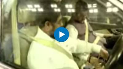 Samruddhi Mahamarg Inauguration : शिंदेंच्या हातात गाडीचं स्टेअरिंग, फडणवीस, अजित पवार बॅक सीटवर; समृद्धी महामार्गावर काय घडलं?