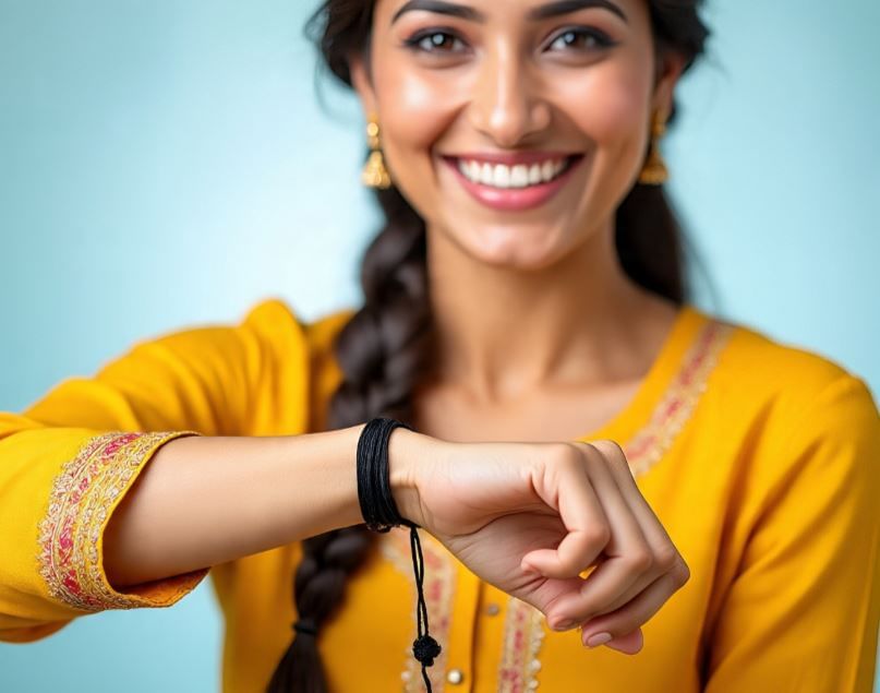 सिंह राशीच्या लोकांनीही काळा धागा बांधू नये असे म्हटले जाते. या राशीच्या लोकांनी काळा धागा बांधल्यास त्यांचा आत्मविश्वास कमी होऊ शकतो. (सांकेतिक फोटो, फोटो सौजन्य- मेटा एआय)