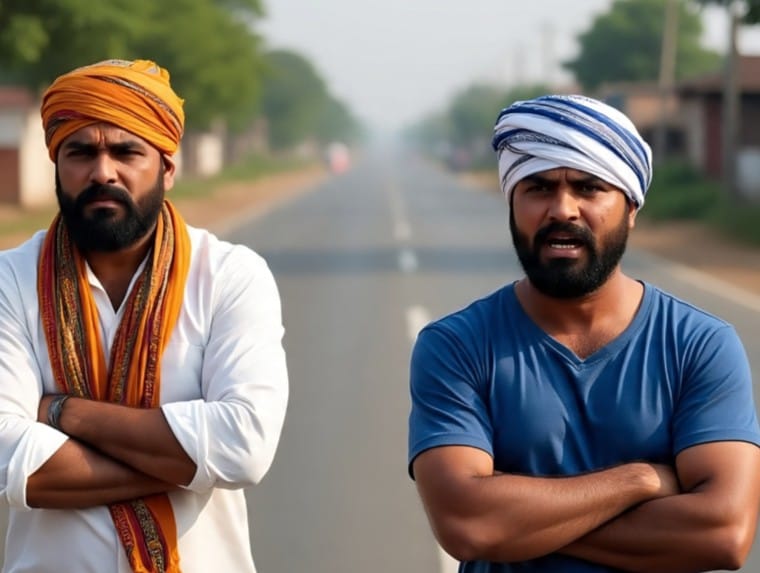 पुण्याच्या दौंडमध्ये एक धक्कादायक प्रकार घडला आहे. या घटनेनंतर येथे एकच खळबळ उडाली असून आरोपींवर कठोर कारवाई करावी, अशी मागणी केली जात आहे.(सांकेतिक फोटो, फोटो सौजन्य- मेटा एआय)