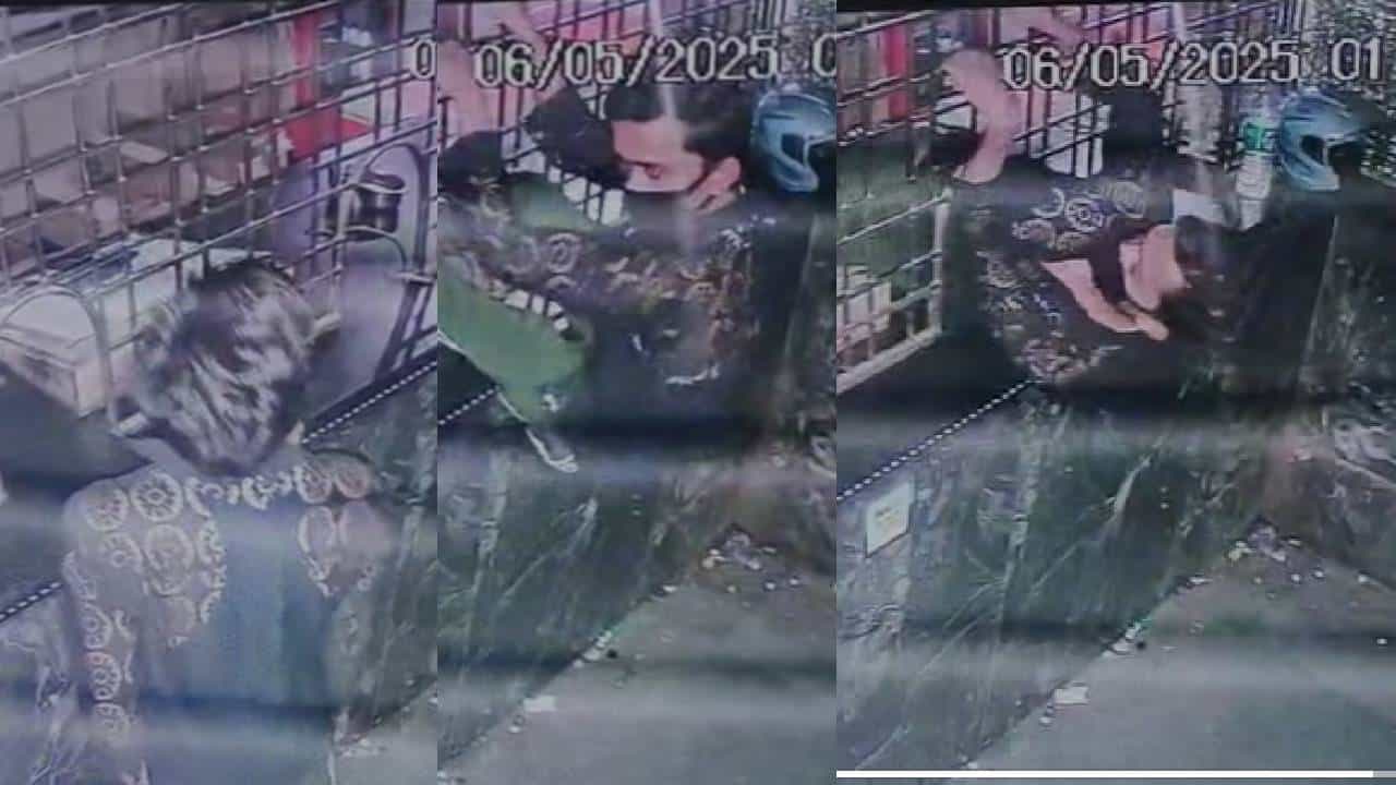 Nagpur Crime : बयो... चोर आहे की साप? बिअर शॉपच्या छोट्या काऊंटरमधून शिरला अन्...