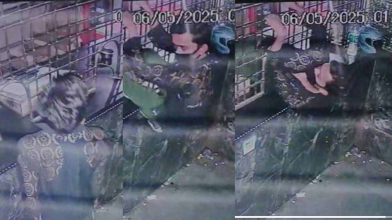 Nagpur Crime : बयो... चोर आहे की साप? बिअर शॉपच्या छोट्या काऊंटरमधून शिरला अन्...