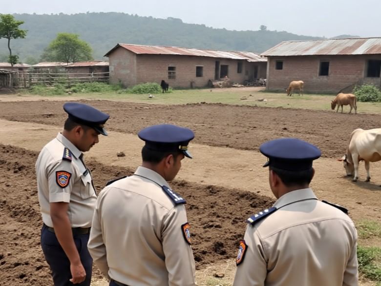 आत्महत्या केलेल्या मारेकऱ्याने काकू आणि चुलत भावालाच कुऱ्हाडीचे घाव घालून मारून टाकले आहे. (सांकेतिक फोटो, फोटो सौजन्य- मेटा एआय)