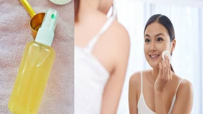 चाळिशीतही चेहरा दिसेल चमकदार, फक्त स्वयंपाकघरात असलेल्या या 5 गोष्टींनी तयार करा फेस टोनर