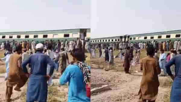 Jaffar Express Video: पाकिस्तानला मोठा धक्का! हायजॅक झालेल्याच ट्रेनमध्ये स्फोट