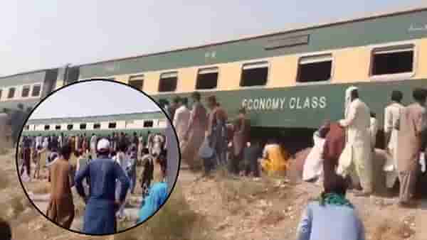 Pakistan : पाकड्यांची पिडा संपेना…जाफर एक्स्प्रेसमध्ये स्फोट 4 डब्बे घसरले, 3 महिन्यांपूर्वी हीच ट्रेन हायजॅक अन् आता…