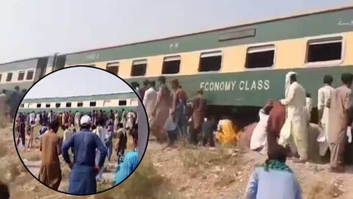 Pakistan : पाकड्यांची पिडा संपेना...जाफर एक्स्प्रेसमध्ये स्फोट 4 डब्बे घसरले, 3 महिन्यांपूर्वी हीच ट्रेन हायजॅक अन् आता... Pakistan : पाकड्यांची पिडा संपेना...जाफर एक्स्प्रेसमध्ये स्फोट 4 डब्बे घसरले, 3 महिन्यांपूर्वी हीच ट्रेन हायजॅक अन् आता...