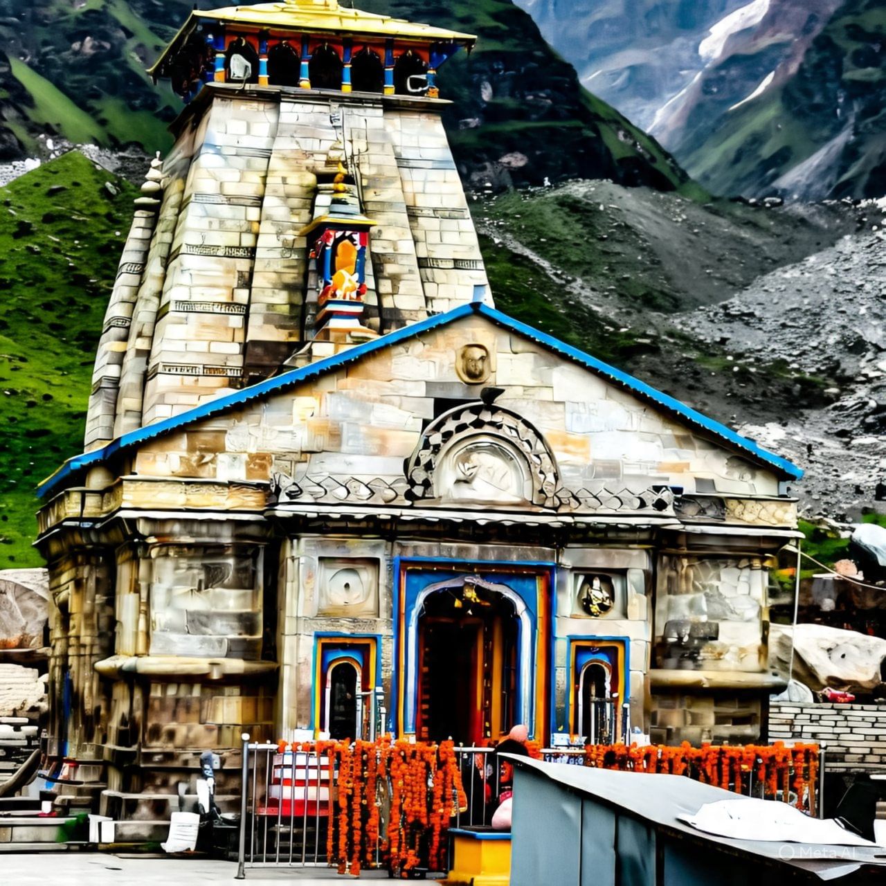 केदारनाथ मंदिराचे दरवाजे सहा महिने बंद असतात, पण तरीही मंदिराच्या आत हजारो वर्षांपासून असलेला दिवा अखंड सुरु असतो.