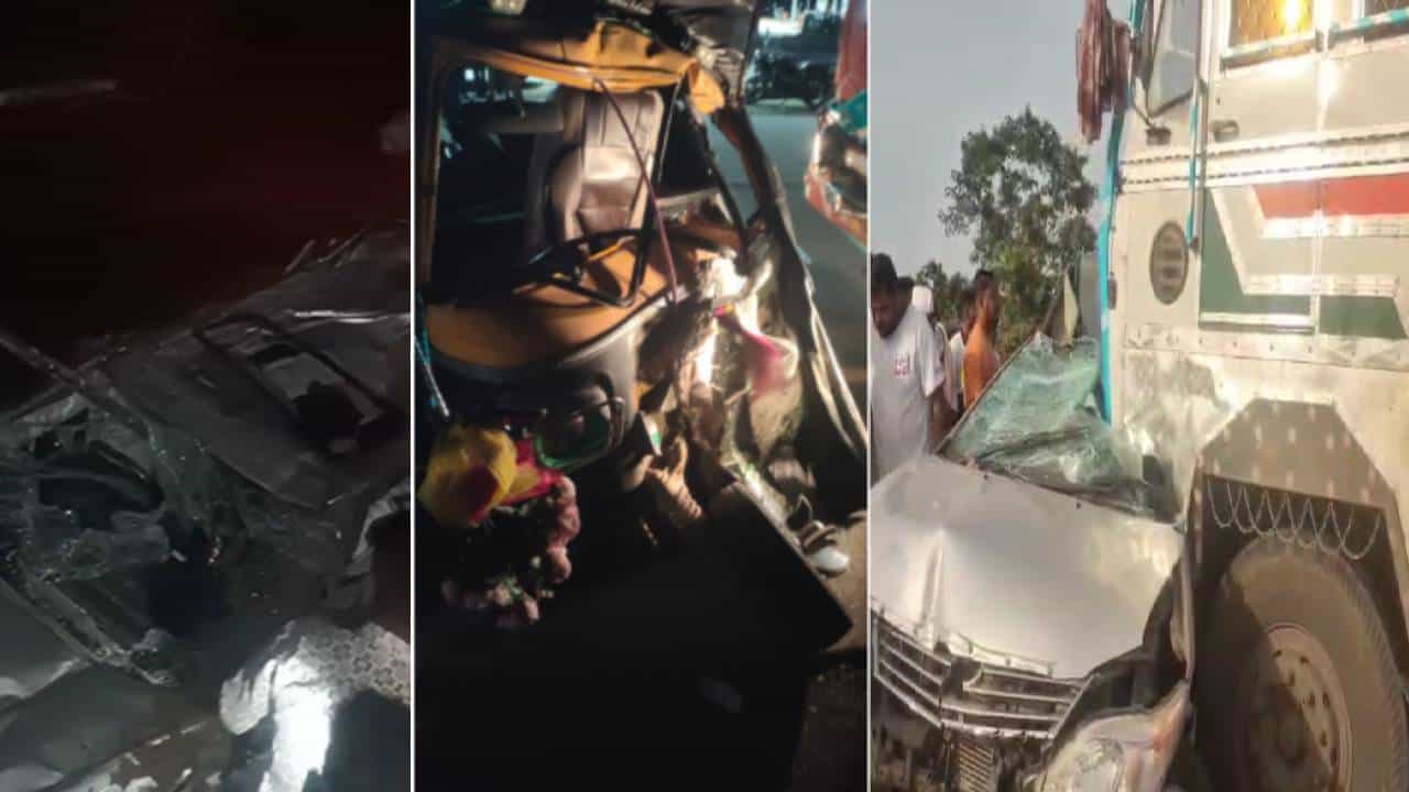 कुठे कार पुलावरून कोसळली, तर कुठे चालकाला डुलकी लागली, विविध अपघातात 11 ठार; महाराष्ट्र हादरला