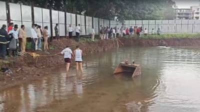 नाशिकमध्ये कृत्रिम तलावात पोहोण्यासाठी गेलेले 3 अल्पवयीन बुडाले, परिसरात शोककळा