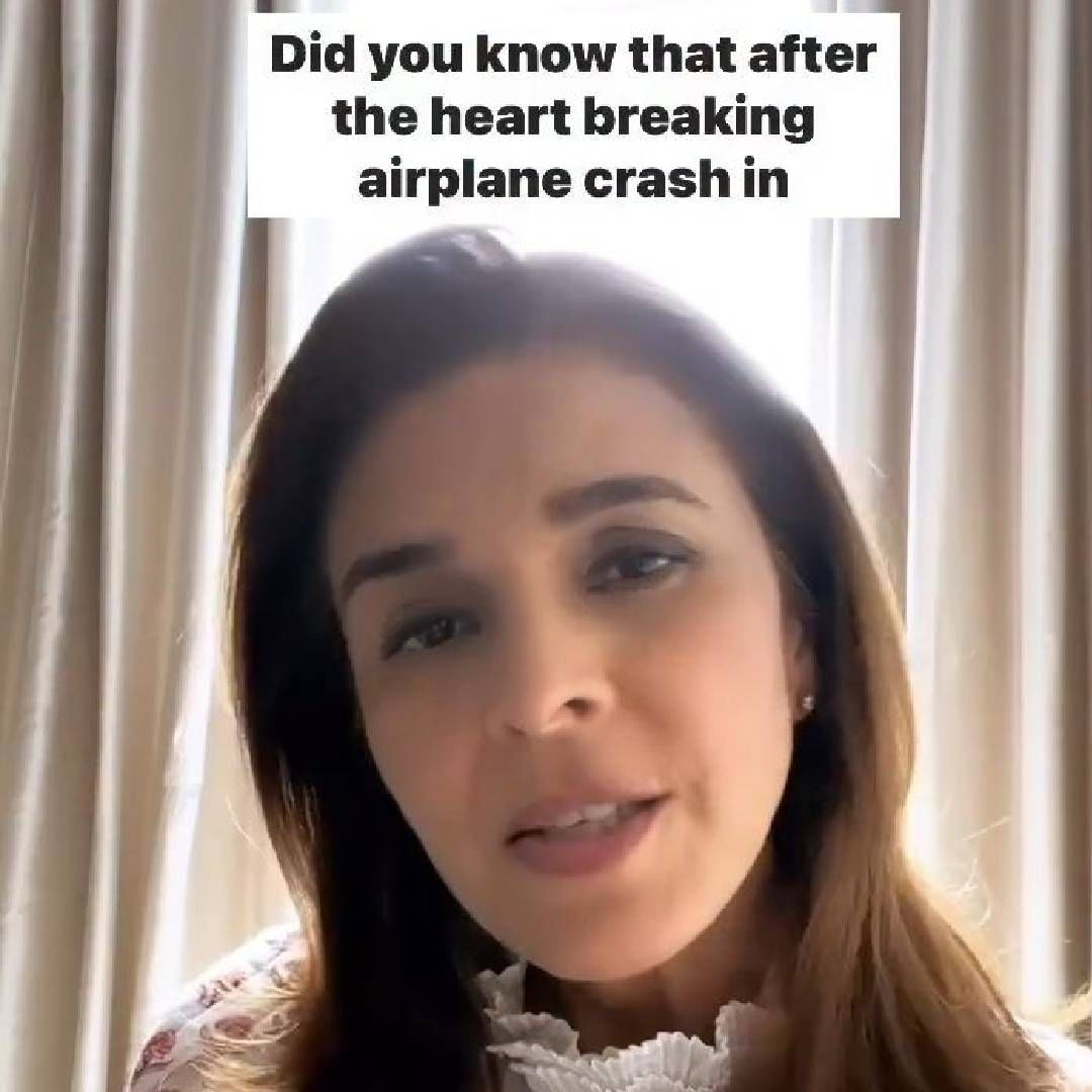 "मला एक जोडपं असंही माहीत आहे ज्यांनी त्यांचा घटस्फोट मागे घेतला. अहमदाबाद विमान दुर्घटनेनंतर त्यांनी त्यांचा अहंकार बाजूला ठेवला, घमंड बाजूला ठेवला आणि त्यांचे वाद सोडवले", असं ती पुढे सांगते. 
