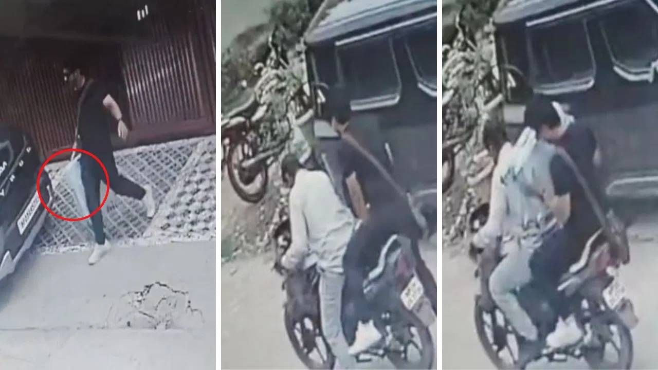Raja Raghuvanshi Murder : ब्लॅक शर्ट पँट आणि हातात सूटकेस.. राजा रघुवंशीचा आणखी एक  व्हिडीओ व्हायरल, सोनम नव्हे या व्यक्तीसोबत बाईकवर बसला आणि..