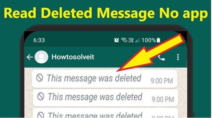व्हॉट्सअॅपवर डिलीट झालेले मेसेज आता वाचा पुन्हा ! एड्रॉईड फोनमध्ये ‘हे’ सेटिंग ऑन करा आणि जाणून घ्या व्हॉट्सअॅपवर डिलीट झालेले मेसेज आता वाचा पुन्हा ! एड्रॉईड फोनमध्ये ‘हे’ सेटिंग ऑन करा आणि जाणून घ्या