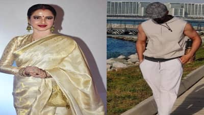 जेव्हा 70 वर्षांच्या रेखा यांनी 19 वर्षांच्या अभिनेत्याच्या ओठांवर केलं किस... अन् नंतर केली त्याच्याच आईची भूमिका