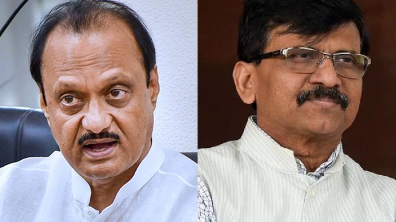 Sanjay Raut : अर्थ खात्यातून घोटाळा झालाय; अजित पवारांनी राजीनामा देण्याची राऊतांची मागणी