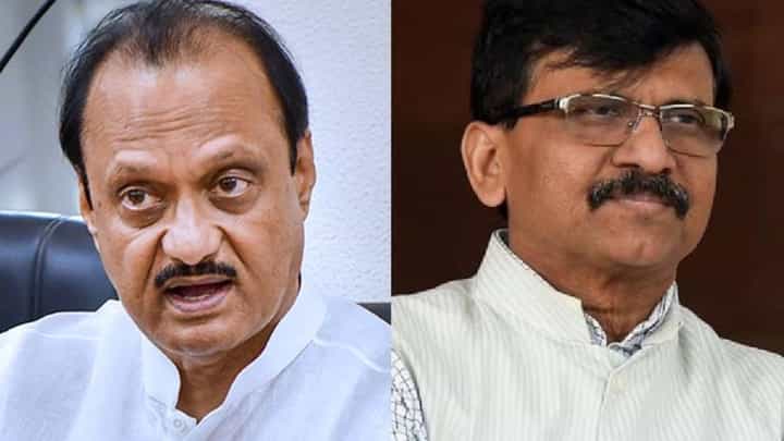 Sanjay Raut : अर्थ खात्यातून घोटाळा झालाय; अजित पवारांनी राजीनामा देण्याची राऊतांची मागणी Sanjay Raut : अर्थ खात्यातून घोटाळा झालाय; अजित पवारांनी राजीनामा देण्याची राऊतांची मागणी