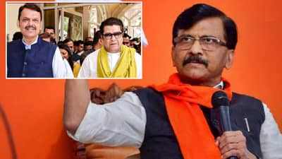 देवेंद्र फडणवीस-राज ठाकरे भेटीत काय चर्चा झाली, संजय राऊतांनी सर्वच सांगितलं, म्हणाले एकाच वेळी...