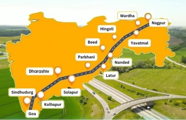 नागपूर ते गोवा हे अंतर आता 8 तासांवर येणार, शक्तीपीठ महामार्गासाठी 20,787 कोटींची तरतूद