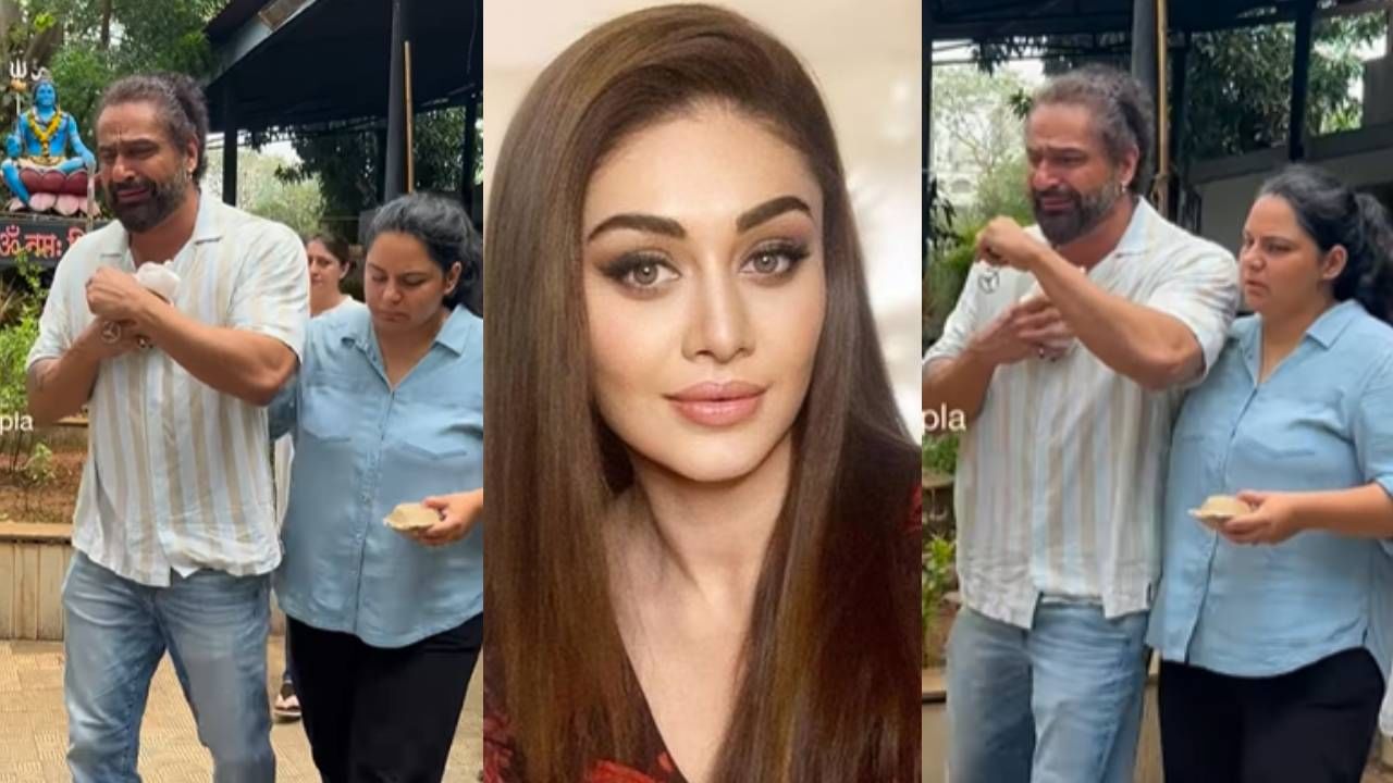 शेफालीचे अस्थी हातात घेऊन ढसाढसा रडला पती; Video पाहून नेटकऱ्यांनाही अश्रू अनावर