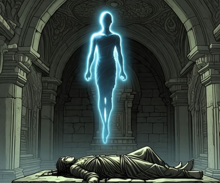 काही मान्यतांनुसार अकाली मृत्यू झाल्यावर आत्म्याचा पुनर्जन्मदेखील होऊ शकतो. (Disclaimer: वरच्या लेखातील माहिती ही प्राथमिक स्वरुपाची आहे. आम्ही या माहितीची पुष्टी करत नाही किंवा समर्थनही देत नाही. या लेखाच्या माध्यमातून अंधश्रद्धा पसरवण्याचा आमचा उद्देश नाही. वरच्या लेखात दिलेल्या माहितीवरून कोणताही निर्णय घेण्याआधी त्या-त्या क्षेत्रातील तज्ज्ञांचा सल्ला आवश्य घ्या.) (फोटो सौजन्य- मेटा एआय)