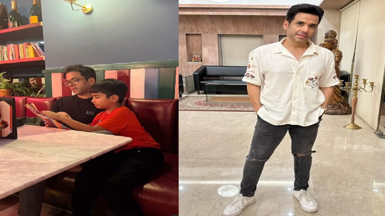 'त्याला माझ्यासारखं बालपण नाही देऊ शकत', सिंगल फादर असलेल्या तुषार कपूरच्या लेकाला पाहिलंत का? सेम टू सेम वडिलांची कॉपी
