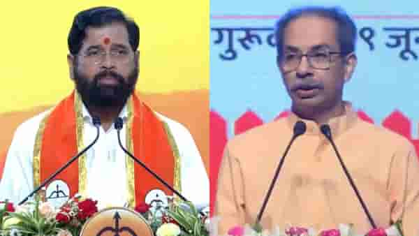 कम ऑन किल मी... उद्धव ठाकरेंच्या चॅलेंजवर एकनाथ शिंदे यांचं खणखणीत उत्तर, म्हणाले, मरे हुए को...