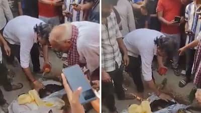 चितेवर होते गर्लफ्रेंडचे कलेवर, बॉयफ्रेंडने भांगेत भरला सिंदूर आणि आसवे गिळत केले वचन पूर्ण ...