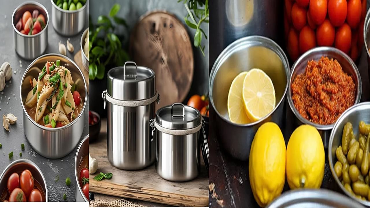 स्टीलच्या डब्यात चुकूनही हे 5 पदार्थ ठेवू नका, आरोग्य येईल धोक्यात