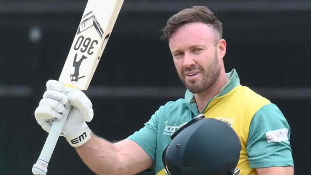 WCL 2025 : 8 सिक्स-15 फोर, एबी डी व्हीलियर्सचं सलग दुसरं शतक, ऑस्ट्रेलिया विरुद्ध वादळी खेळी, पाहा व्हीडिओ