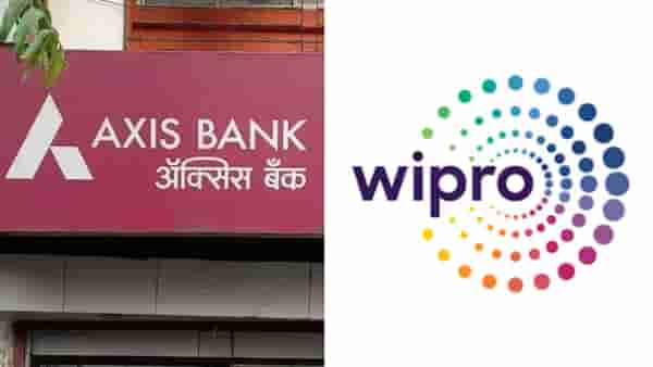 अॅक्सिस बँकेचा नफा 4 टक्क्यांनी घसरला, विप्रोचा 9.5 टक्क्यांनी वधारला