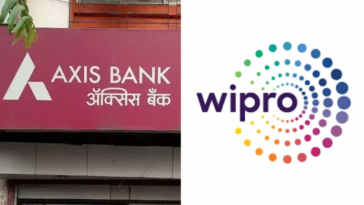 अॅक्सिस बँकेचा नफा 4 टक्क्यांनी घसरला, विप्रोचा 9.5 टक्क्यांनी वधारला