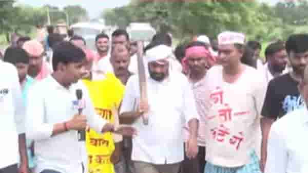 शेतकऱ्यांच्या कर्जमाफीसाठी कडूंची पायदळ यात्रा; उद्या समारोप