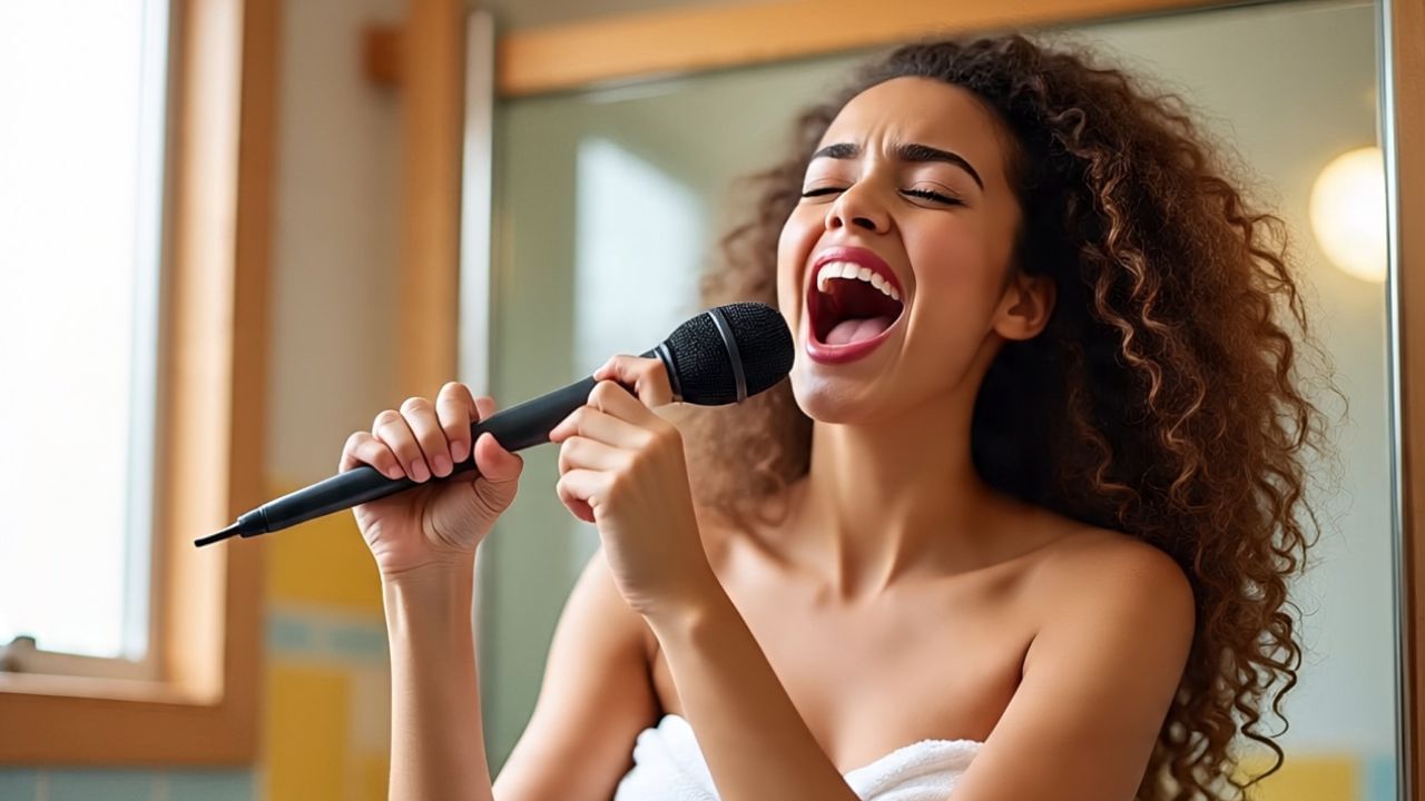 बाथरूममध्ये लोकांना स्वतःचा आवाज इतका सुरेल का वाटतो? जाणून घ्या कारण बाथरूममध्ये लोकांना स्वतःचा आवाज इतका सुरेल का वाटतो? जाणून घ्या कारण