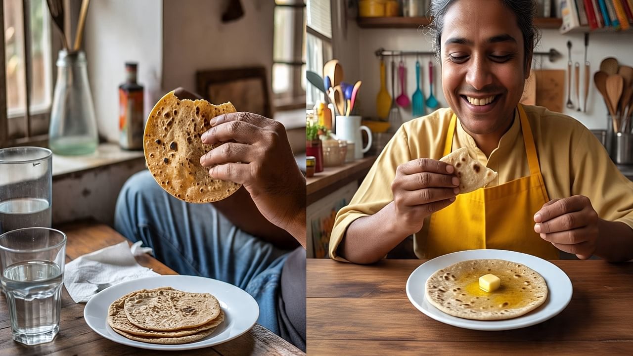 या 7 लोकांनी नाश्त्यात शिळी चपाती खाल्लीच पाहिजे? फायदे जाणून आश्चर्य वाटेल