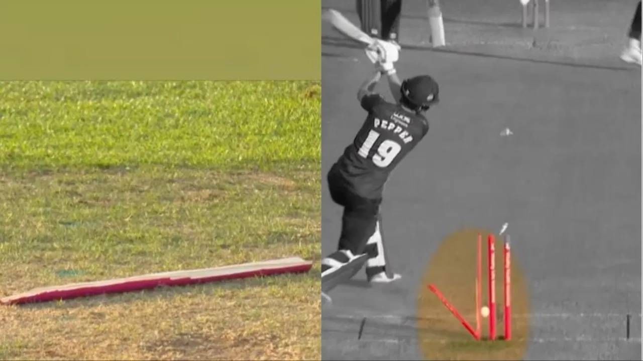 VIDEO : चेंडू इतक्या जोरात टाकाली की, डायरेक्ट स्टम्पचे दोन तुकडे, या गोलंदाजाच्या कारनाम्याने सगळेच हैराण VIDEO : चेंडू इतक्या जोरात टाकाली की, डायरेक्ट स्टम्पचे दोन तुकडे, या गोलंदाजाच्या कारनाम्याने सगळेच हैराण