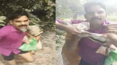 स्मशानभूमीजवळ कारमध्ये बड्या नेत्याची इश्कबाजी, महिलेसोबत नको त्या अवस्थेत रंगेहाथ पकडलं.. नंतर जे घडलं