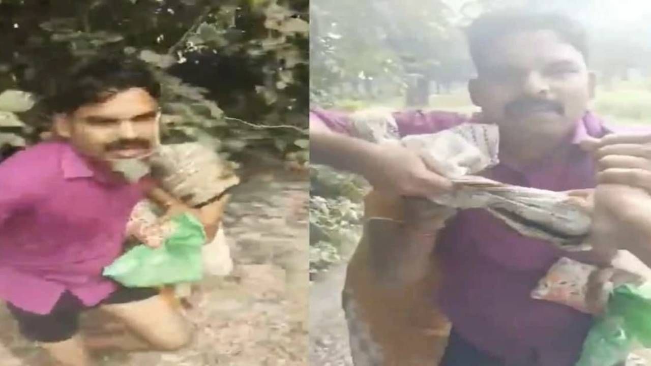 स्मशानभूमीजवळ कारमध्ये बड्या नेत्याची इश्कबाजी, महिलेसोबत नको त्या अवस्थेत रंगेहाथ पकडलं.. नंतर जे घडलं