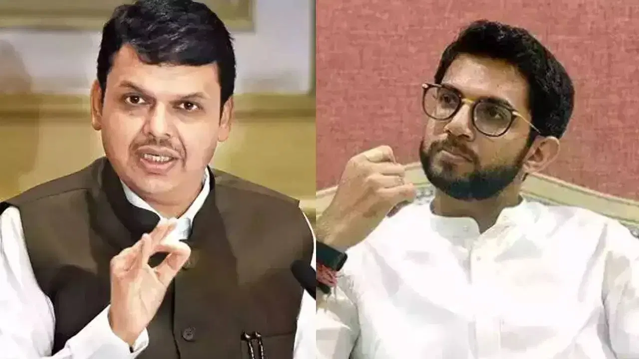 मोठी बातमी! दोन दिवसांआधी अर्धा तास भेट, आता आदित्य ठाकरे-फडणवीस एकाच हॉटेलमध्ये एकत्र? नेमकं सत्य काय? मोठी बातमी! दोन दिवसांआधी अर्धा तास भेट, आता आदित्य ठाकरे-फडणवीस एकाच हॉटेलमध्ये एकत्र? नेमकं सत्य काय?
