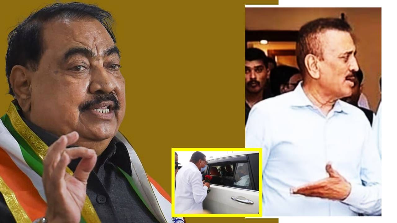 Eknath Khadse : नाथाभाऊ, तुमच्या गुलाबी गप्पा कुणासोबत? ये रिश्ता क्या कहलाता हैं? गिरीश महाजनांनी अखेर ठेवणीतलं अस्त्र काढलंच