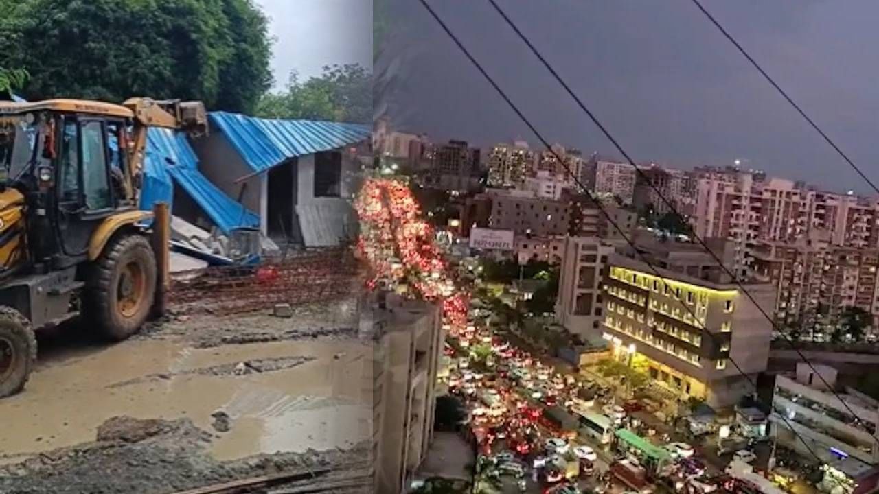 हिंजवडीसह परिसरातील वाहतूक कोंडी दूर करण्यासाठी पुणे महानगर प्रदेश विकास प्राधिकरणाच्या माध्यमातून कठोर पावले उचलली जात आहेत. त्या अनुषंगाने बुधवारी हिंजवडी परिसरातील अतिक्रमणांवर निष्कासनाची कारवाई करण्यात आली.