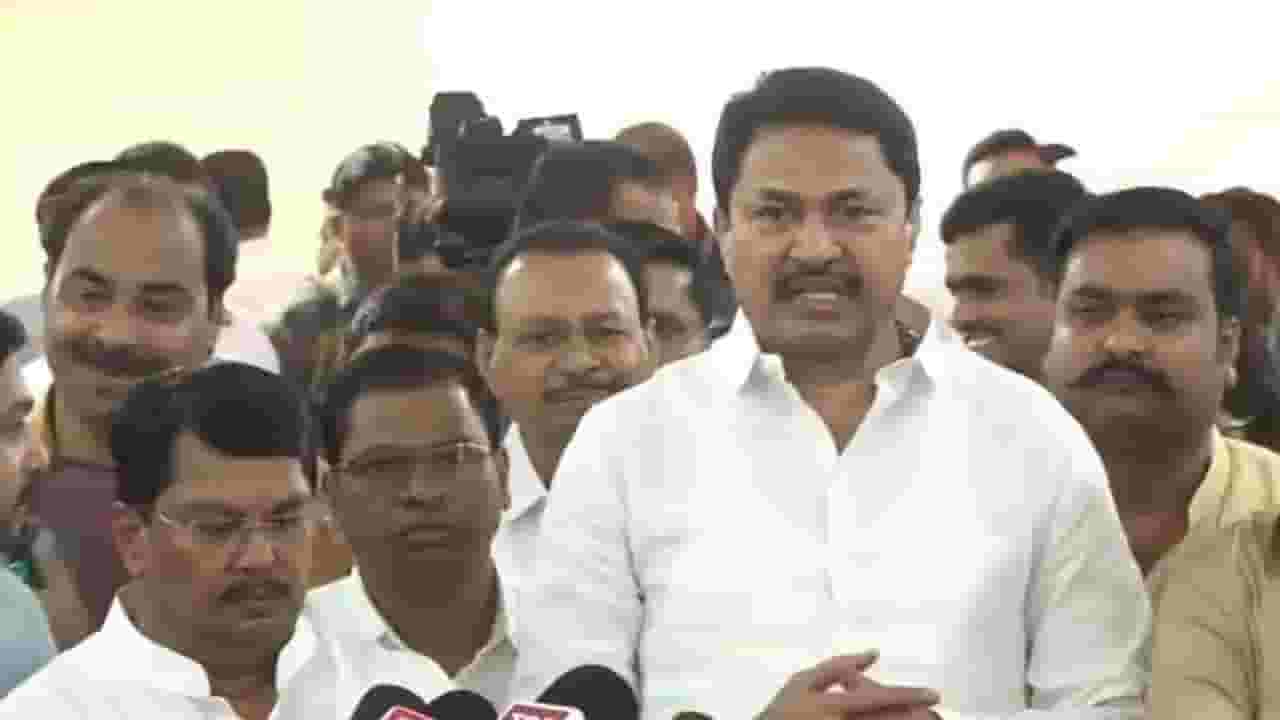 Nana Patole On BJP : सरकारचे नेते शेतकऱ्यांना भिकारी समजतात; निलंबनानंतर नाना पटोले संतापले