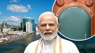 पंतप्रधान नरेंद्र मोदी पाच देशांच्या दौऱ्यावर जाण्यापूर्वी एक खुर्ची चर्चेत, त्यावर लिहिले भारताचे नाव